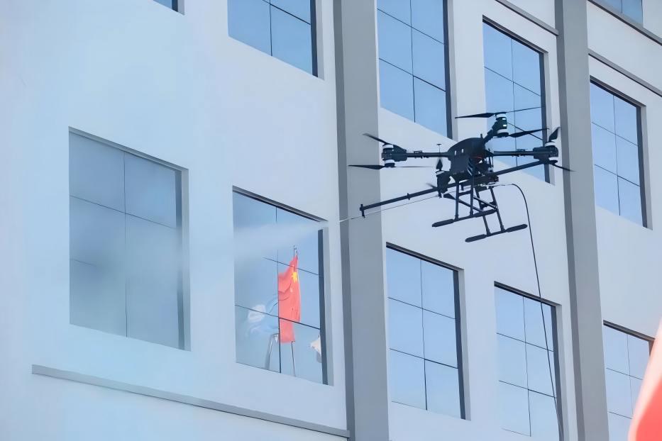 Industrial Cleaning Drone